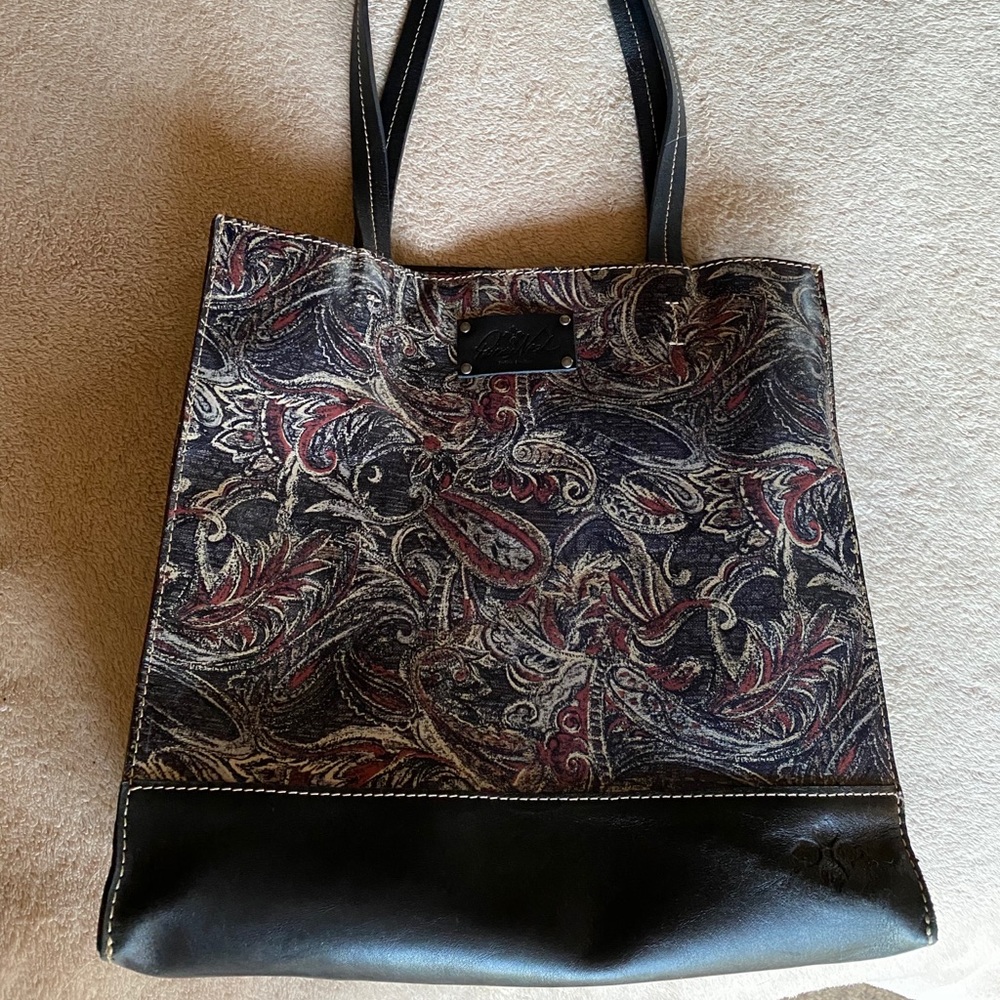 Patricia Nash Leather Tote and Wallet